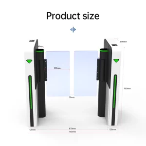 Torniquetes De Acceso Customized Access Module Swipe Card Access Control Security Baking Finish Turnstile Price Gate for Indoor