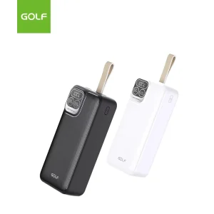 Total Output 22.5W Fast Charging Dual USB Polymer Mobile Charger Percentage Digital PD 30000mAh Power Bank for Smart Phone