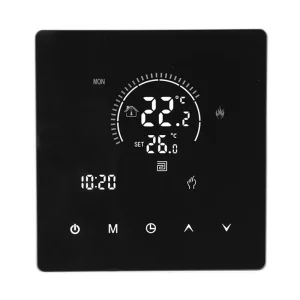 Touch Buttons Digital Weekly Programmable 16A Electric Underfloor Heating Wifi Tuya Room Thermostat