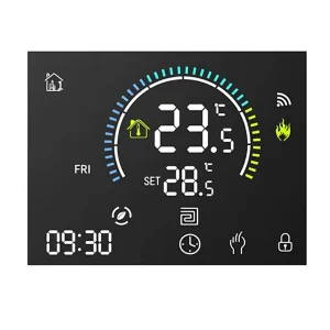 Touch Buttons Digital Weekly Programmable 16A Electric Underfloor Heating Wifi Tuya Room Thermostat