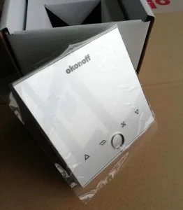 Touch Buttons central air conditioning fan coil Smart cold Room fcu Thermostat with RS485 modbus