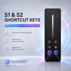 Touch LED Remote Control RF 2.4G Dimmer 30M Range LED Strip Ceiling Cabinet Light Controller Smart Home Lighting System Kit