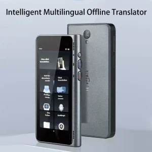 Touch Screen AI Offline Translator with Real-Time Interpretation and Photo Translation