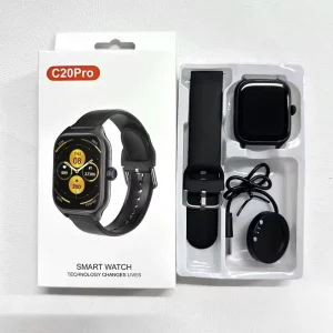 Touch Screen Custom Dial Smart Watch C20 Pro Phone Call Ladies Fitness Waterproof Android Reloj Smartwatch PK CT2 Y13 H13