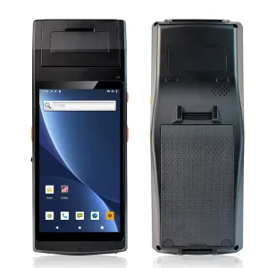 Touch Screen Handheld All in One Terminal Portable Android PDA Integrated 58mm Thermal Printer for Logistics Retail Store