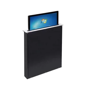 Touch Screen Pop up Retractable Motorized Monitor Lift LCD Monitor Lift Smart Paperless Conference System for Office Equipment