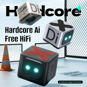 Touch Screen Smart AI Speaker with Voice Control LED Display & High Quality Sound Alarm Clock Function Speaker
