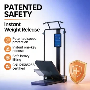 Touch Screen Smart Home Gym Machine Foldable Multi-functional Resistance Training Fitness Equipment for Indoor Workout