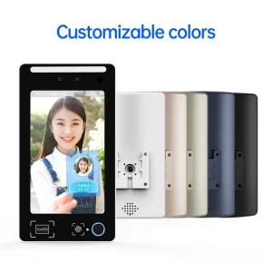 Touchscreen Biometrics Attendance Face Recognition Biometric Access Control Device Terminal Machine Camera System