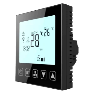 Touchscreen Smart Home Thermostat Programmable Room Thermostat for 24v Ac Control for Hvac System