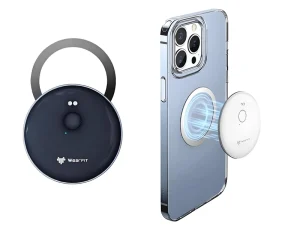 Translation Portable Device AI Mobile Phone Assistant Round Black White Pure Color Design