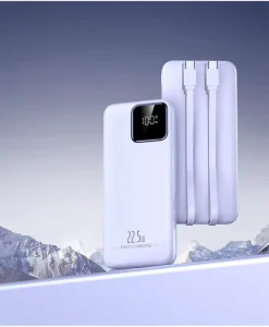 Trending Products New 15W 22.5W PD Fast Charging Power Bank with Metallic Holder 10000mAh Wireless Magnetic Power Bank