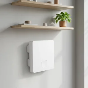 Trending Wall Mount Wi Fi 6 Device Dual Band 2 Gigabit Ports for Commercial Building Network and Smart Factory Use