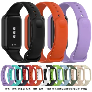 Trendybay Smart Watch Strap Replacement Sport Wristband Bracelet Soft Silicone Band for Xiaomi Band2 Mi 8 Active
