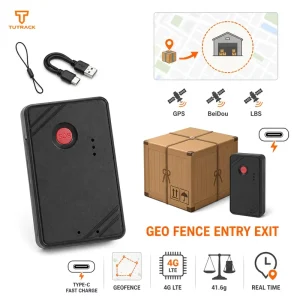 Triple GPS BeiDou LBS Open Protocol Geo Fence Entry Exit Type-C Fast Charging Asset Container Tracker Wireless GPS Tracker