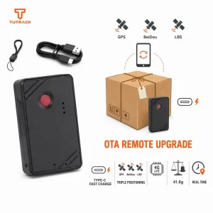 Triple GPS BeiDou LBS Open Protocol OTA Remote Upgrade Type-C Fast Charging Asset Container Tracker Wireless GPS Tracker