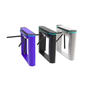Tripod Turnstile Gate Card Access Control Stainless Steel Security Barrier for Warehouse Parking Facility Residential Complex