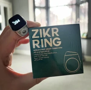 True Waterproof Smart Tasbih Tally Counter Ring for Muslims