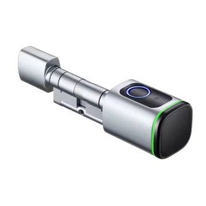 Ttlock Fingerprint Lock Adjustable WiFi BLE Digital Door Lock Smart Cylinder with Mechanical Key