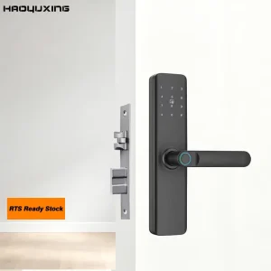 Ttlock Ready Stock Wood Door Smart Lock with Temporary Password Fingerprint Digital Lock for Apartment Building