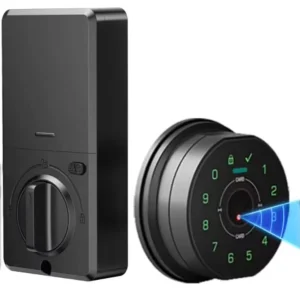 Ttlock Smart Lock Face Recognition Password Card Code Access Aluminum Alloy Wood Steel Doors IP65 Waterproof Cloud App Tuya