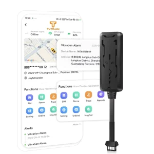 Tutrack Universal 4G GPS Tracker Vehicle System for Cars Motorcycle Truck E Bike Electric Motorcycle Real time Tracking