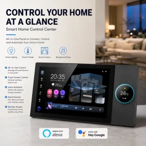Tuya 10 Inch WiFi Touch Screen Control Panel Zigbee Gateway Wall Mount Central Smart Life for Smart Home System