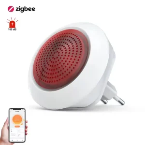 Tuya 100dB Siren Alarm Wireless Siren Alarm Linkage Security Protection Control Via Smart Life APP ZigBee 3.0 Gateway