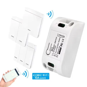 Tuya 16A 2 Way Timer Wireless Smart Life Automation Compatible Alexa Google Home NFC Network 10A Max Mini Wifi Smart Switch