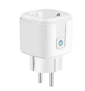 Tuya 16A/20A Smart Life Plug EU Plug Socket Alexa Google Assistant Compatibility Android Operated White Key Power US Plug Type