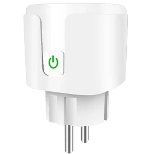 Tuya 16A Smart Life WiFi Outlet Adapter Remote Voice Control Power Monitor EU US Plug Flip Design for Alexa Google Home Alice