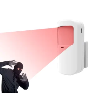 Tuya 433mhz Home Motion Sensor PIR Alarm ABS Wall Mounted WiFi Connectivity Home Security Motion Detector