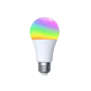 Tuya 9W RGB Dimmable E27 Smart LED Bulb, Zigbee App-Controlled Smart Home Lighting