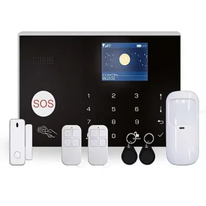 Tuya APP Burglar Alarm System Kit Wired and Wireless WiFi GSM Home Alarm System (2G/4G)