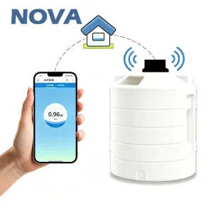 Tuya APP Ultrasonic Water Tank Liquid Level Sensor Pump Automatic Controller Smart Home Products Alarm Monitor Indicator Gauges