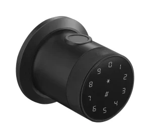 Tuya App Compatible Digital Knob Lock Touch Screen Card Fingerprint Reader for Wood Aluminum Steel Doors Includes Memory Card