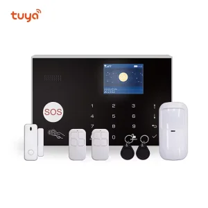Tuya App Control Alarmas GSM 4G Wireless & Wired WiFi Smart Home Security Alarm Systems with CID Protocol
