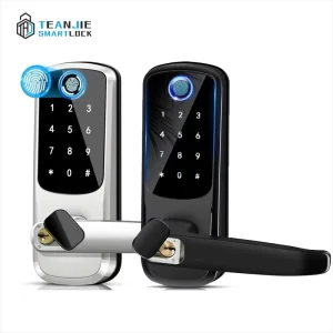 Tuya App Electric Remote Control Smart Aluminium Alloy Lock WiFi Electronic Digital Password Fingerprint Door Lock