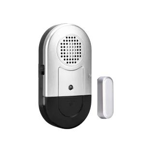 Tuya Door Sensor with Voice Speaker for Shop Entrance Welcome Chime and Burglar Alarm Wireless APP Remote Control