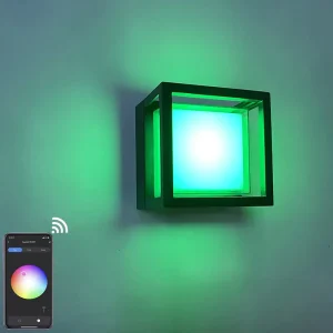 Tuya JBLYU Factory Smart Life Tuya Rgbw Wandlamp Afstandsbediening App Slaapkamer Gang Gangpad Wandlamp Sfeer Waterdichte Ip65