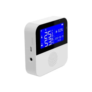 Tuya Multi Function Digital Thermostat With Lcd Display Wireless Wifi Temperature Humidity Sensor for Smart Home