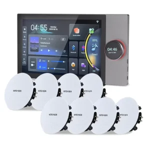 Tuya Q10pro 10Inch Touch Smart Home Gateway Zigbee WiFi Connectivity IPS Music Panel Built In Amplifier Smart Home Kits System