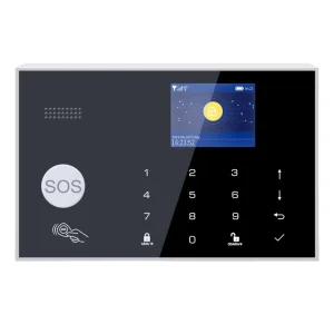 Tuya Smart CS 118 WIFI GSM Alarm Multilingual & Alexa Google Assistant Compatible Made of Durable Plastic Security Alarm System