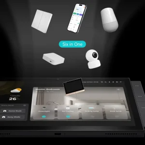 Tuya Smart Control Panel MAX 10.1 Inch HD Touch Screen Built in Zigbee Gateway 6 in 1 Central Hub for Smart Home System