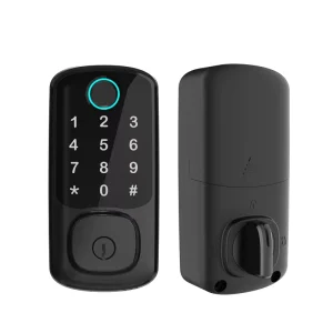 Tuya Smart Deadbolt Lock WiFi Blue tooth Fingerprint Keyless Entry Digital Door Lock for Home Apartment Airbnb Security