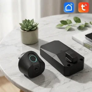 Tuya Smart Door Lock Fingerprint Keypad Key Keyless Entry Electronic Digital Deadbolt Home Apartment Lock