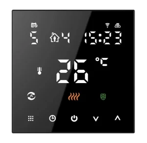 Tuya Smart Electric Thermal Film Household LED Thermostat Mobile Phone Voice Control Smart Switch Touch Wifi Thermostat