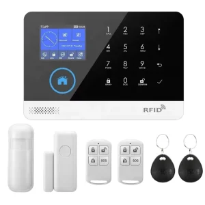 Tuya Smart Home 2.4G Wi-Fi GSM ABS Material Security Alarm System with Easy Installation