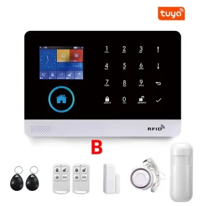 Tuya Smart Home Alarm System Burglar Security 433MHz WiFi GSM Alarm Wireless Smart Life House App Control