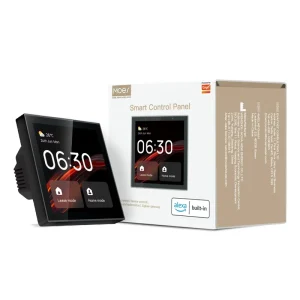 Tuya Smart Home Control System Multi function Touch Screen in Zigbee Hub Gateway & Alexa In wall Central Control Switch Panel